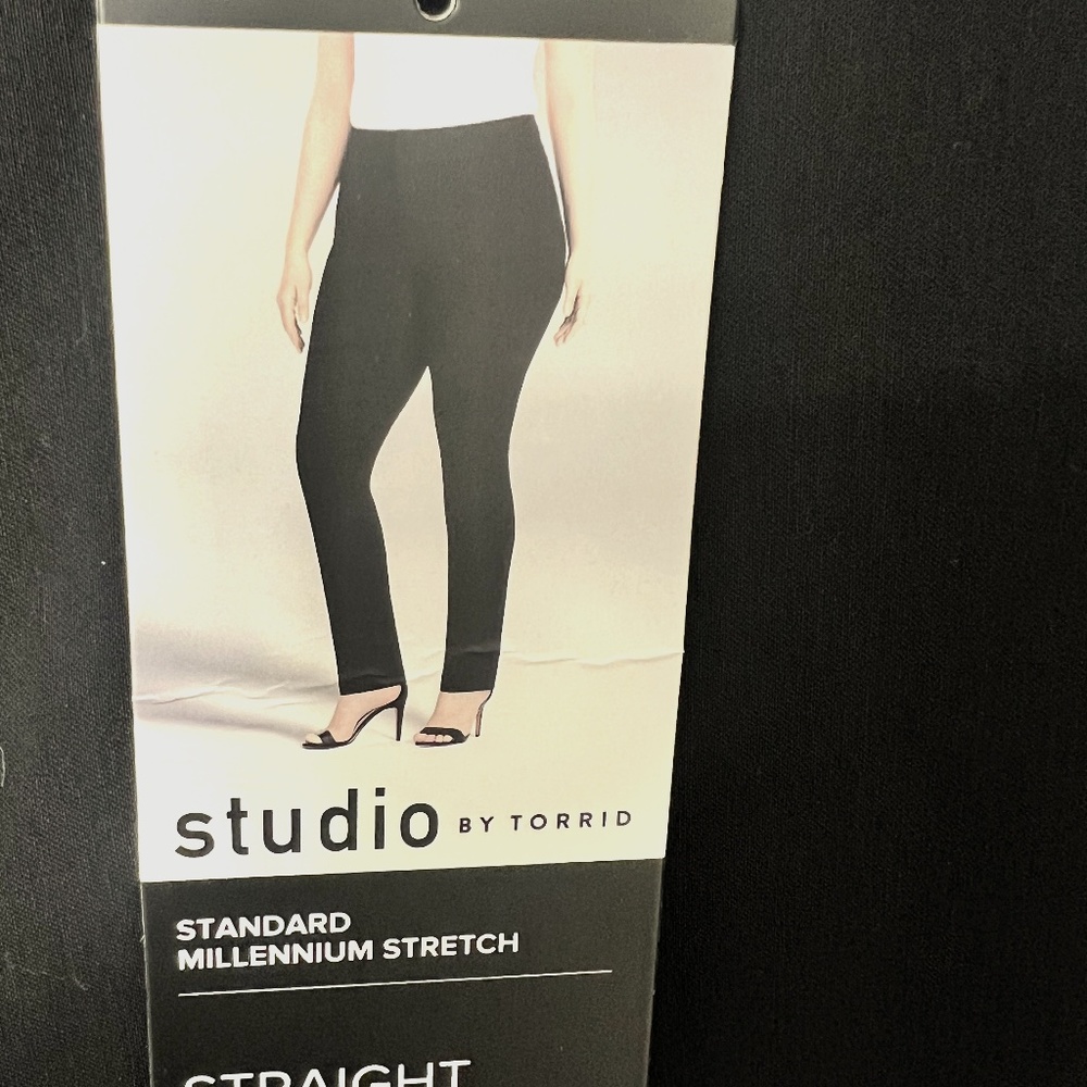 NTW Torrid Studio Straight Leg Millennium Stretch Trouser Pants Size 14R